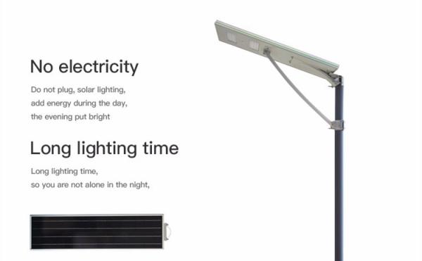 New solar energy systems Home outdoor integrated 20W 60W 120W LED solar street