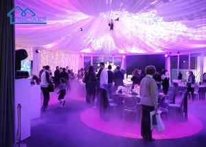  Aluminum Frame White PVC Large Party Pagoda Wedding Event Tents For Outdoor Events Manufactures