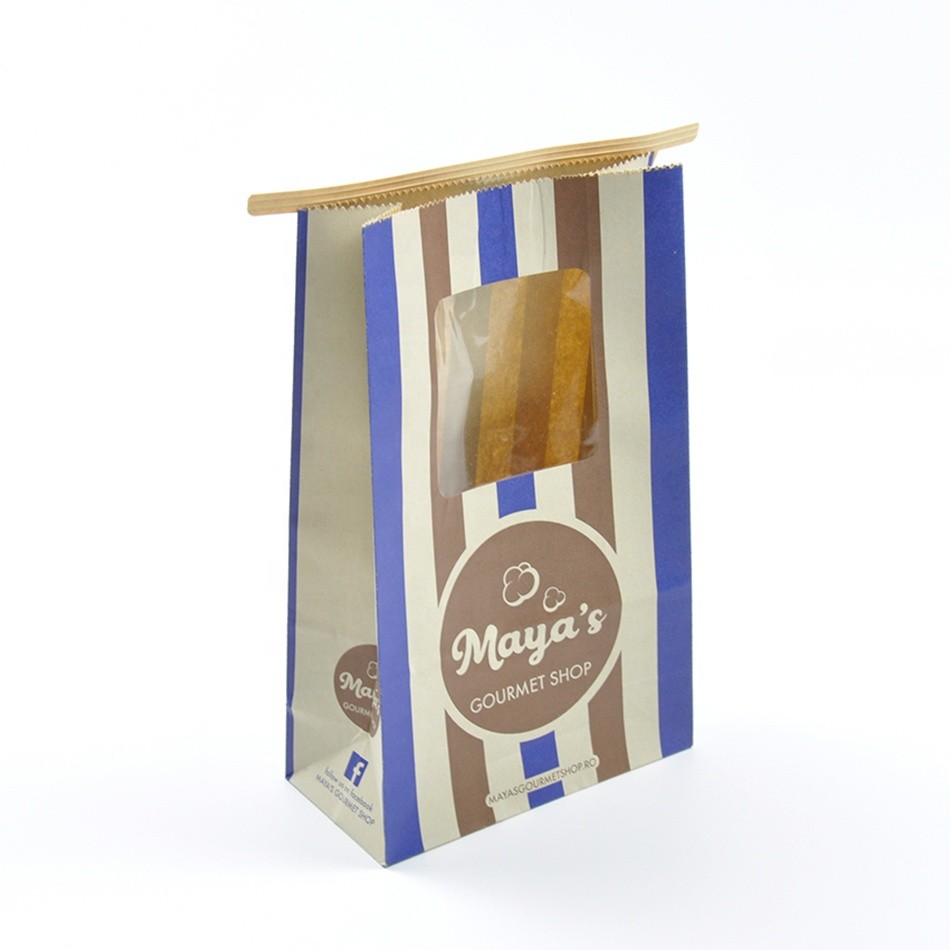 Cake Dessert Cookie Biscuit Macaron Kraft Paper Box Packaging