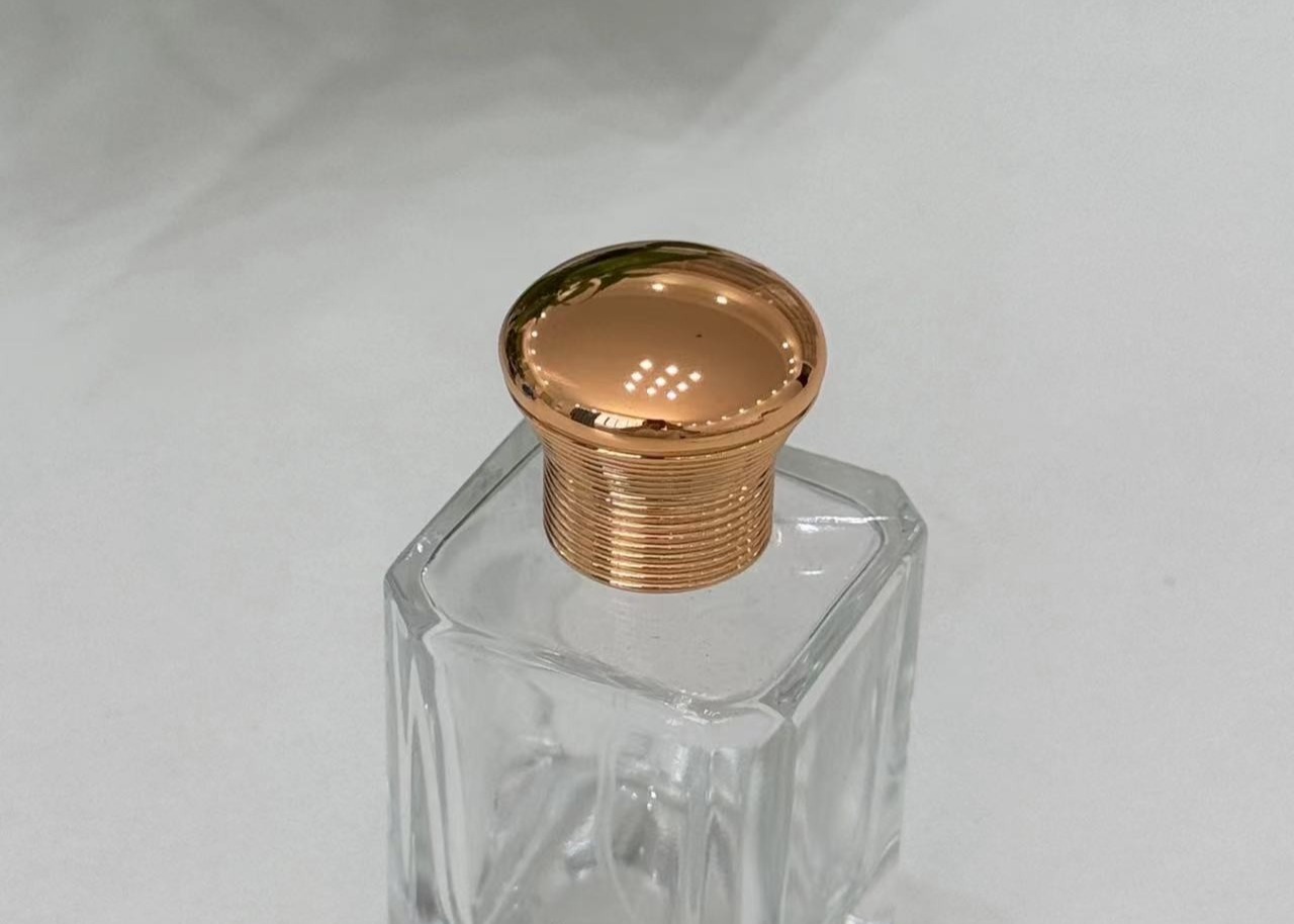 Zamak Screw-On Caps Metal Perfume Cap With High-End Zinc Alloy
