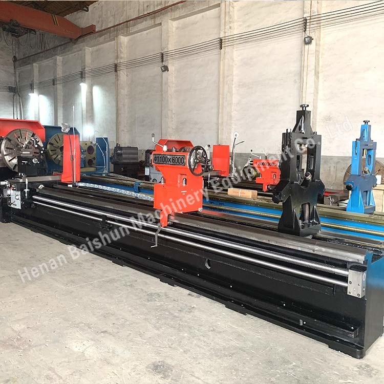 High Precision Gear Head Lathe Conventional 12 Meter Horizontal Manual Lathe Machine