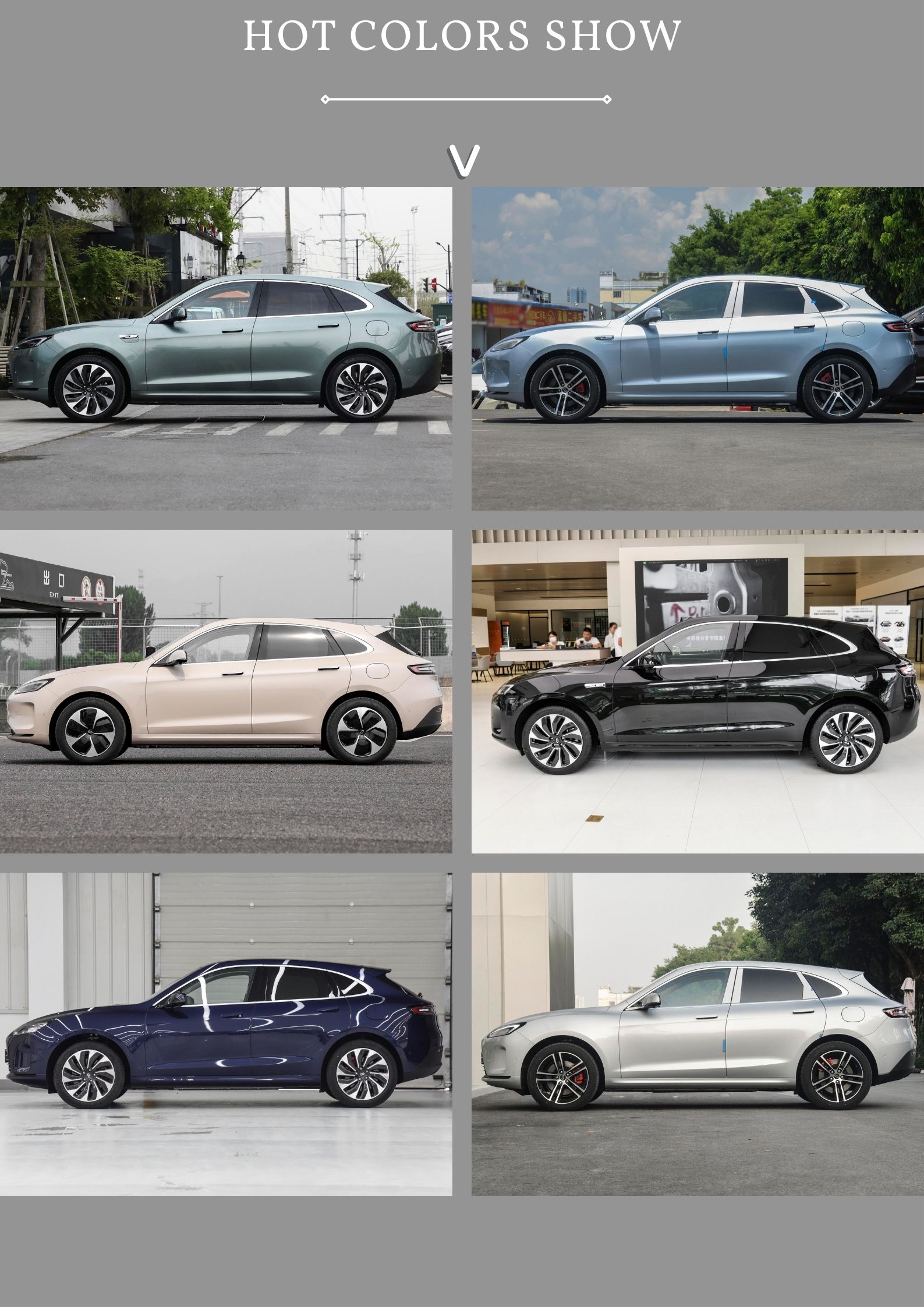 1.5-2.0L Displacement AITO Car Smart 2024 Newest HUA WEI AITO M7 Electric Vehicles