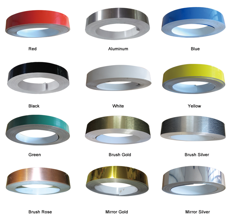PE Color Coated Aluminum Coil 1000 Series Aluminum Channel Letter Strip