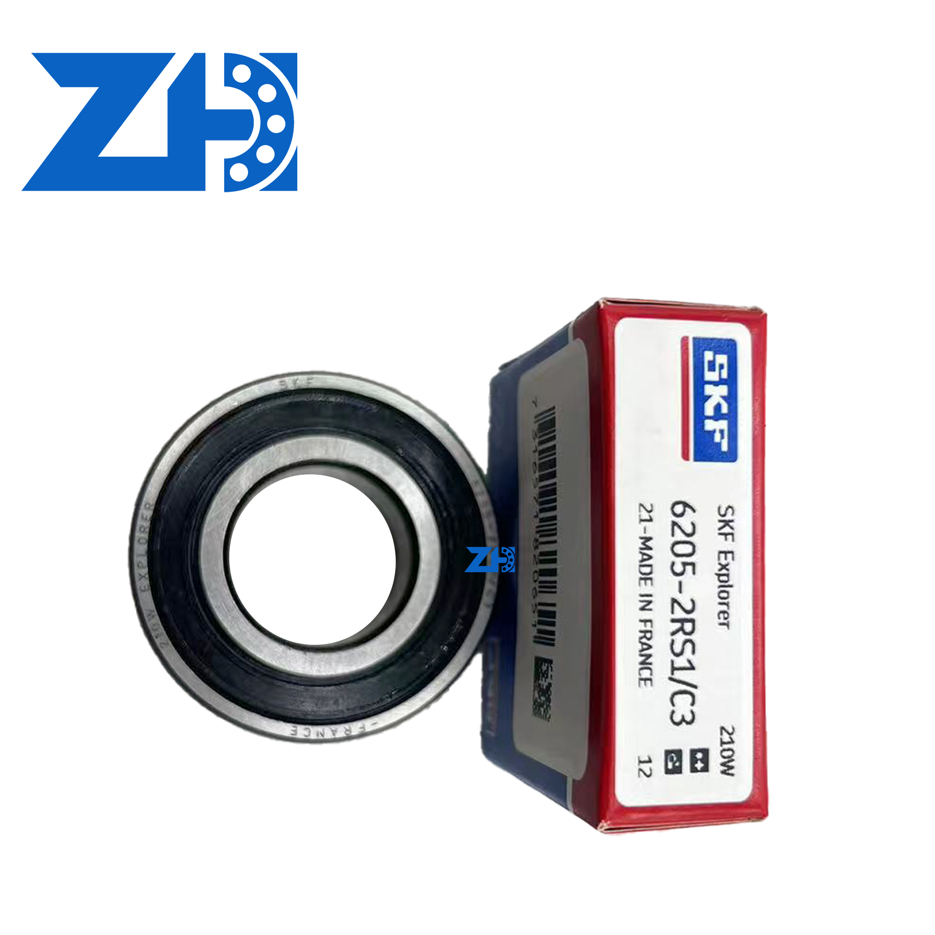 GCR15 Automotive Gearbox Bearing 6205-2RS1-C3 Deep Groove Ball Bearing