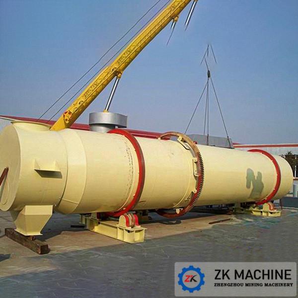 High Efficiency Industrial Rotary Dryer Easy Operation Coal Gangue Rotary Dryer