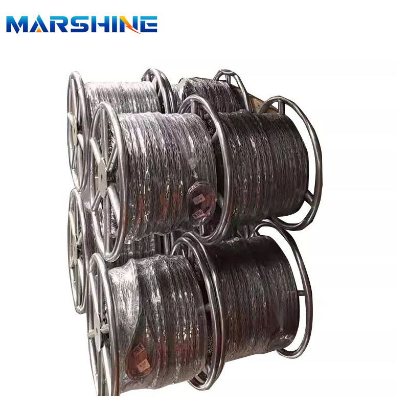 Anti Twist Braid Rope Wire Rope Construction Electro Galvanized Steel Wire Rope