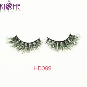 China Fluffy Long Soft Siberian Mink Fur Eyelashes Luxuriously For Dating Night on sale