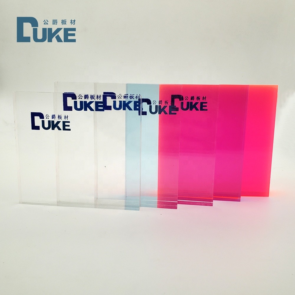 DUKE 3mm 5mm Soundproof Plexiglass Panels Acrylic Sheet For Aquarium