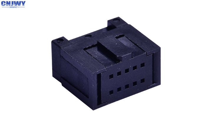  Custom 20 Pin Ribbon Cable Connector , Free Handing Idc Box Header 1.0 AMP Current Rating Manufactures