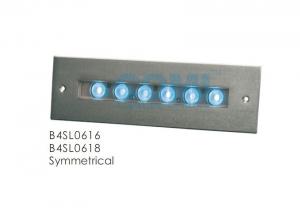  B4SL0616 B4SL0618 Symmetrical or Asymmetrical Wall Recessed Linear LED Fountain Pool Lights OEM / ODM Available 12W Manufactures