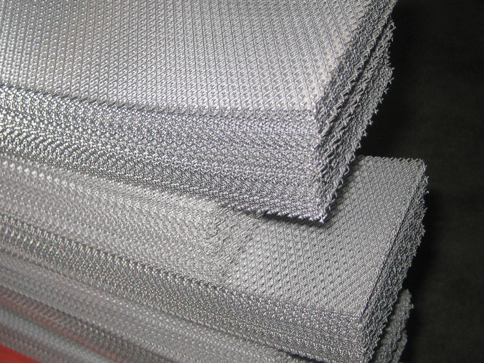 Hexagonal Expanded Metal Lath Sheet / Aluminium Mesh Gutter Guard Anodized