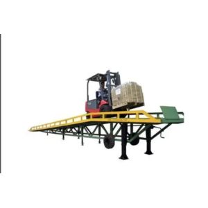 Portable Loading Dock Ramps DCQ10-0.7 10 Ton Fixed Hydraulic Dock Leveler