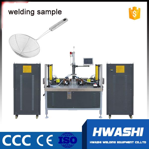 Stainless Steel Spiral Wire Colander capacitive discharge spot welder Horizontal type