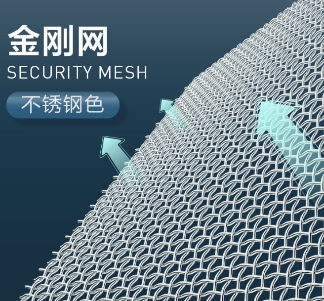 Stainless Steel 304 316 Anti Theft Anti-Mosquito Black Color Window Mesh Screen
