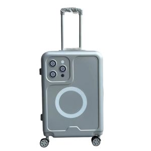 China Customized Luxury Cabin Type PC Carry-On Case Durable Aluminum Suitcase for Outdoor Adventures on sale