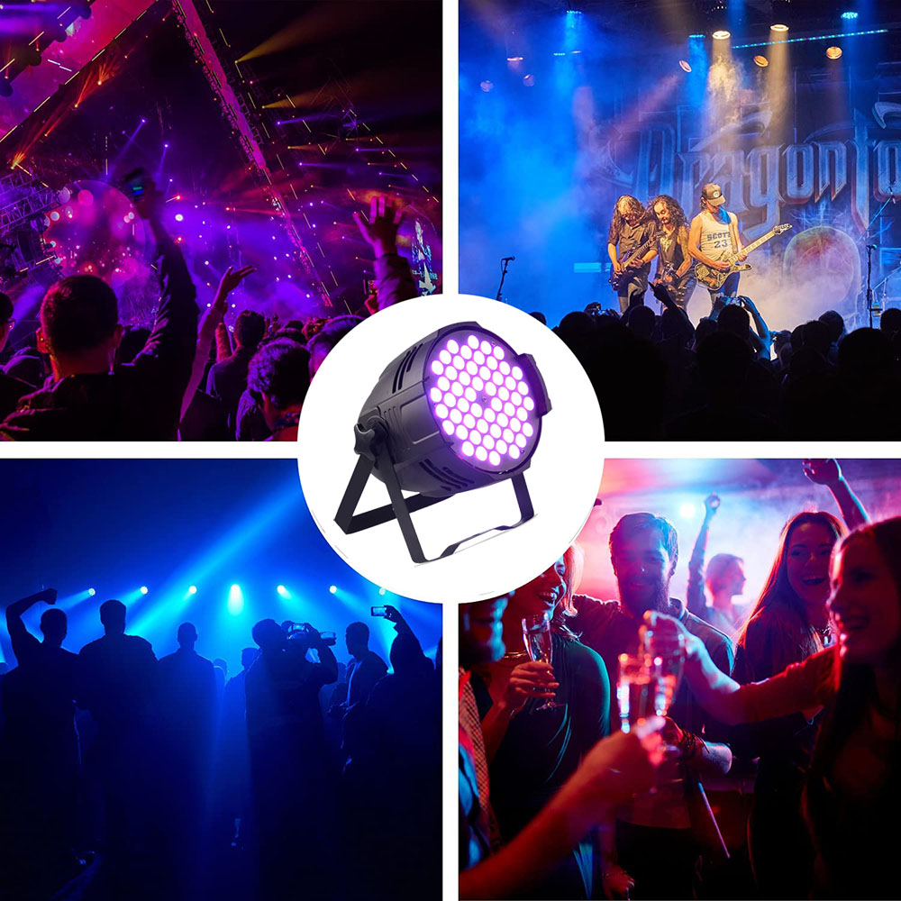 180W LED PAR Light Set ROHS Certified For Weddings Discos And Events