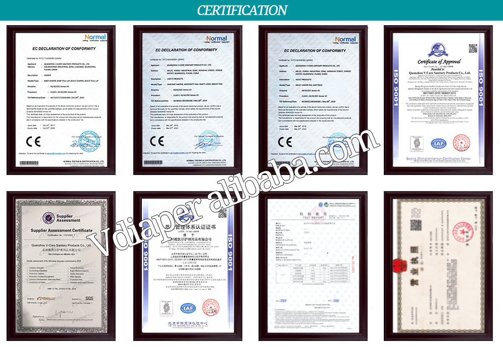 Absorbent Comfortable Disposable Baby Diaper 3D Leak Prevention Channel