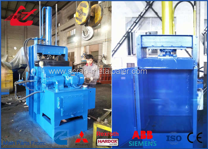 Hydraulic Metal Drum Compactor Baler 790 X 790 X 1060mm Compress Box Size