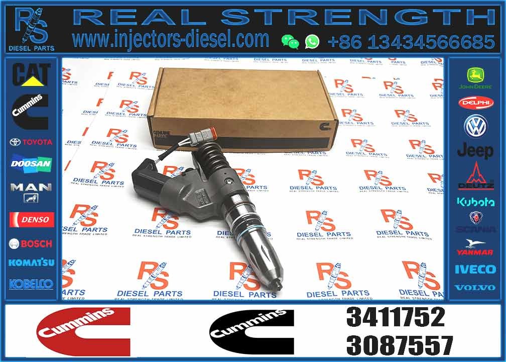 Injector 3411752 for QSM11 ISM11 M11 Diesel Engine Parts Nozzle Assembly High Quality