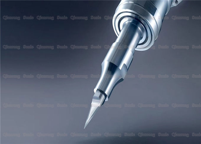 30khz Ultrasonic Cutting Machine For Cutting m Thickness PVC Synthetic Fabric