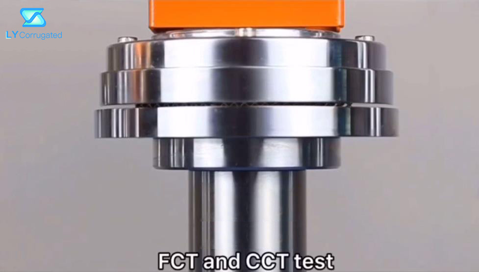 AC220V Corrugated Cardboard Carton Box Machine Adhesion Tensile Strength Ring Edge Crush Tester