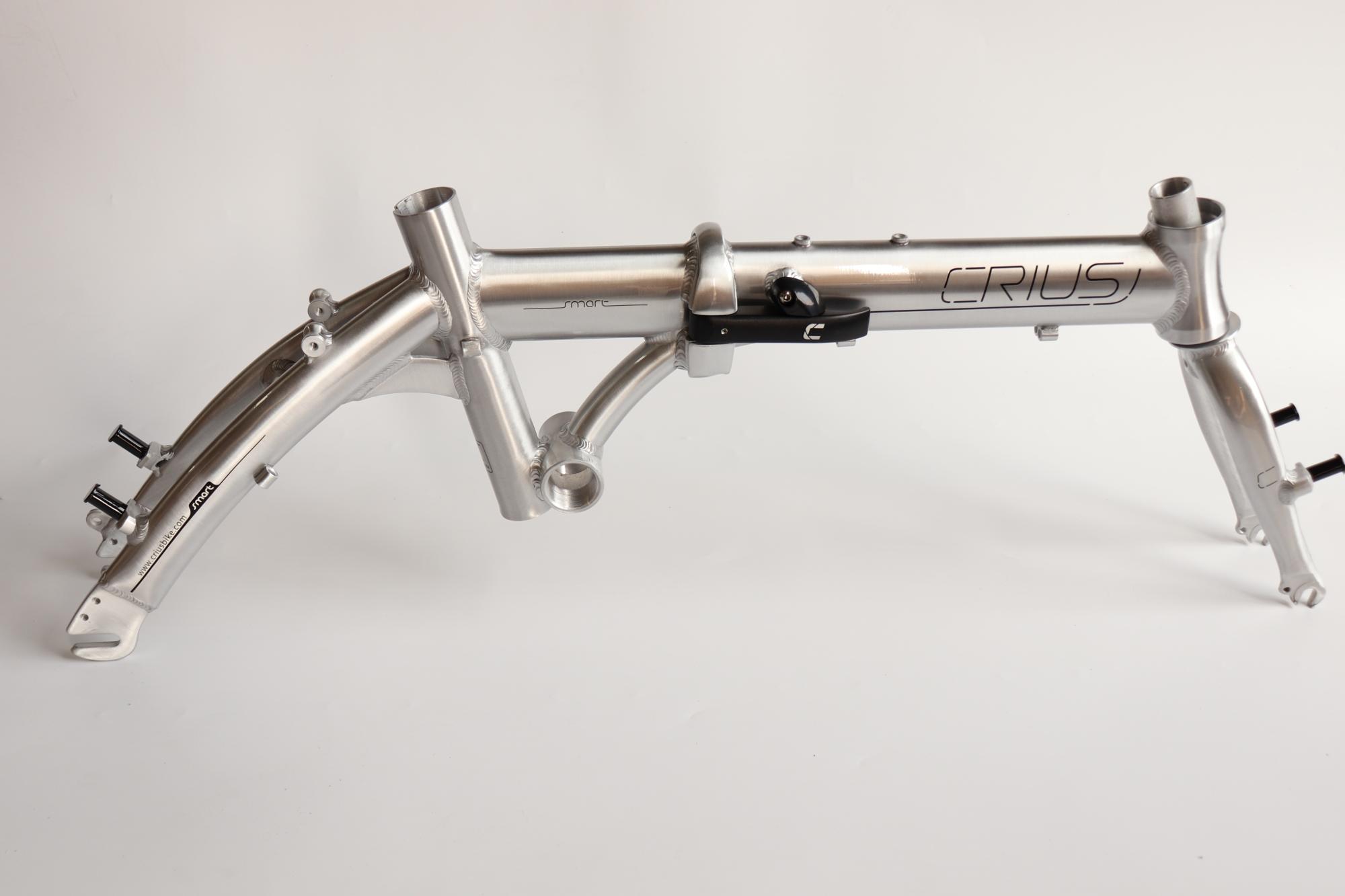 Lightweight Aluminum Alloy Frame Set for Adult Riding 14 Inch Carbon Folding Road Bike