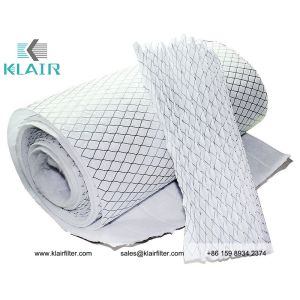 KLAIR M5 M6 F7 F8 F9 Pocket Filter Media Roll With Expanded Diamond Shape Mesh