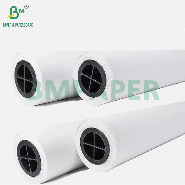 24" x 150' CAD 20lbs Bond Inkjet Wide Format Plotter Paper For Graph 2″ CORE