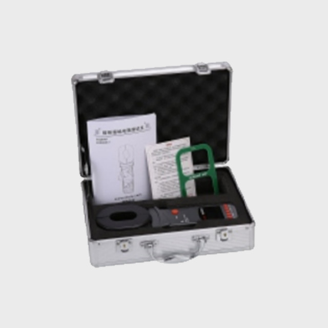 Inductive Method Lcd Clamp Ground Resistance Tester Lab Testing Equipments