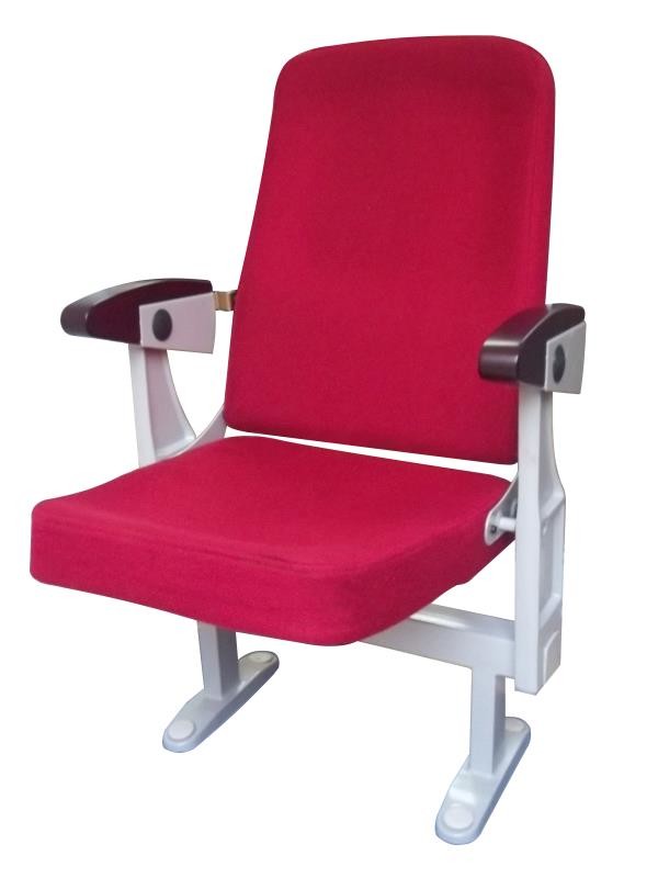 Wooden Arm Flame Retardant Folding Auditorium Chairs Theater Furnitures