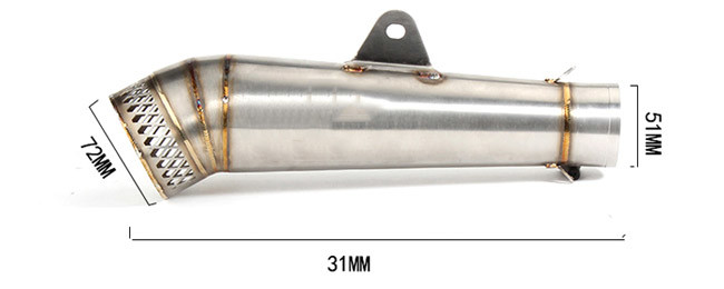 Customs OEM Titanium Motorcycle Exhaust Muffler Repair Retro For Kawasaki
