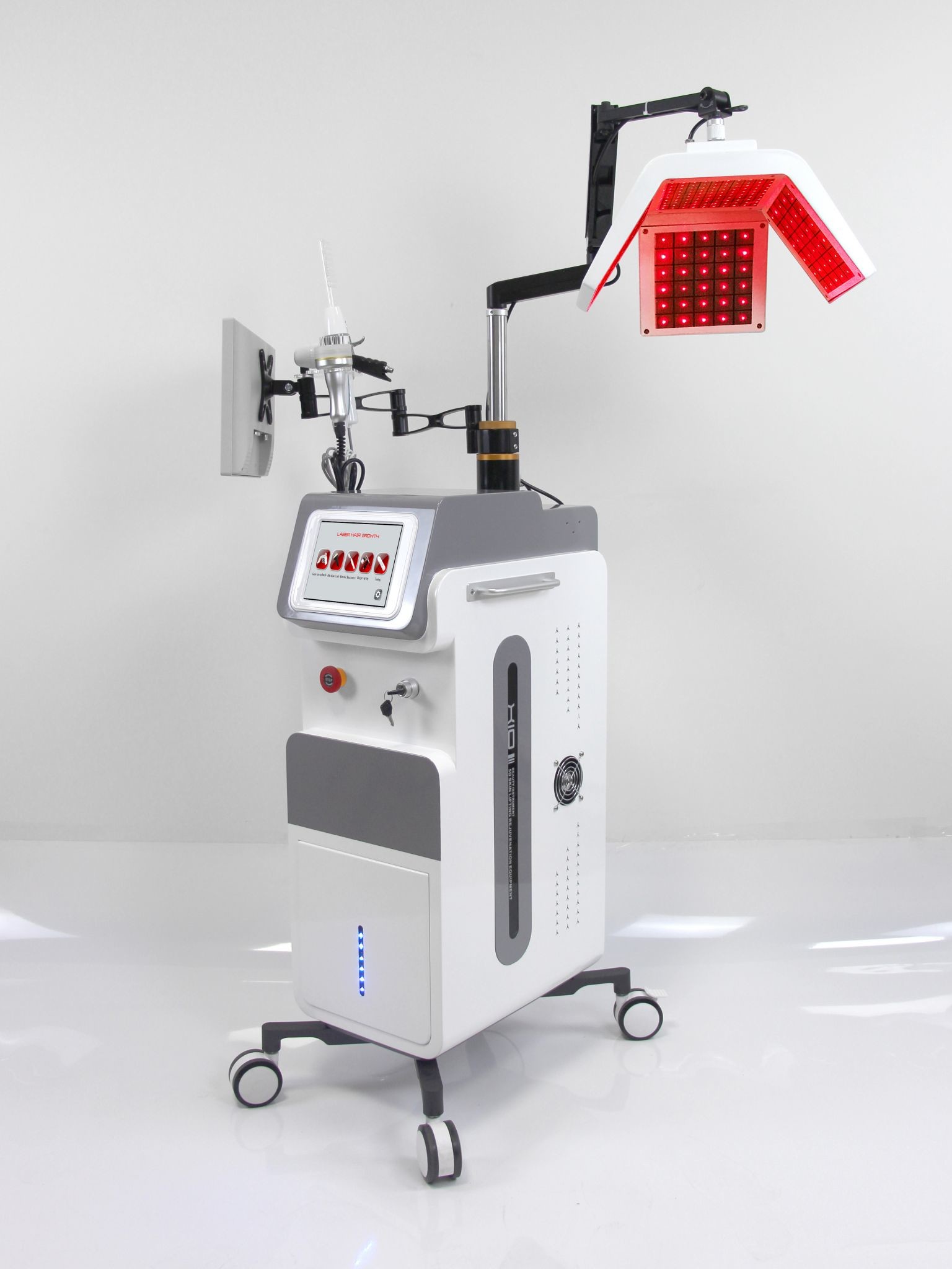 5 In 1 Laser Hair Growth Machine 650nm Diode Therapy Beauty Salon Equipment