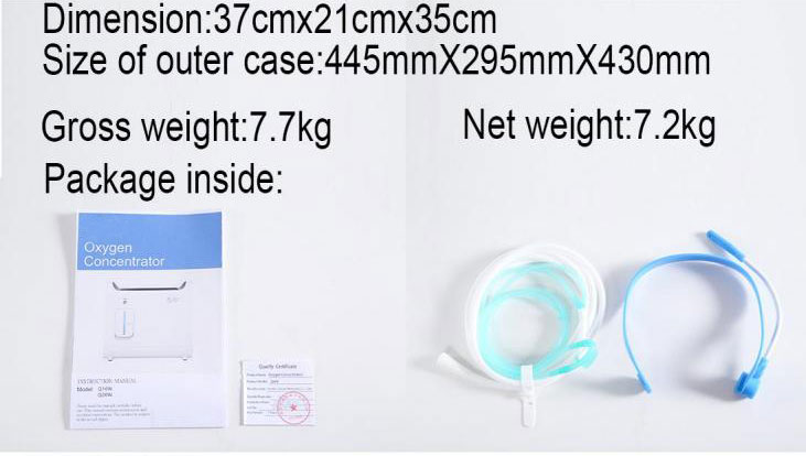 Portable Concentr De Oxigeno Oxygen Concentrator 15 Lpm With Mask