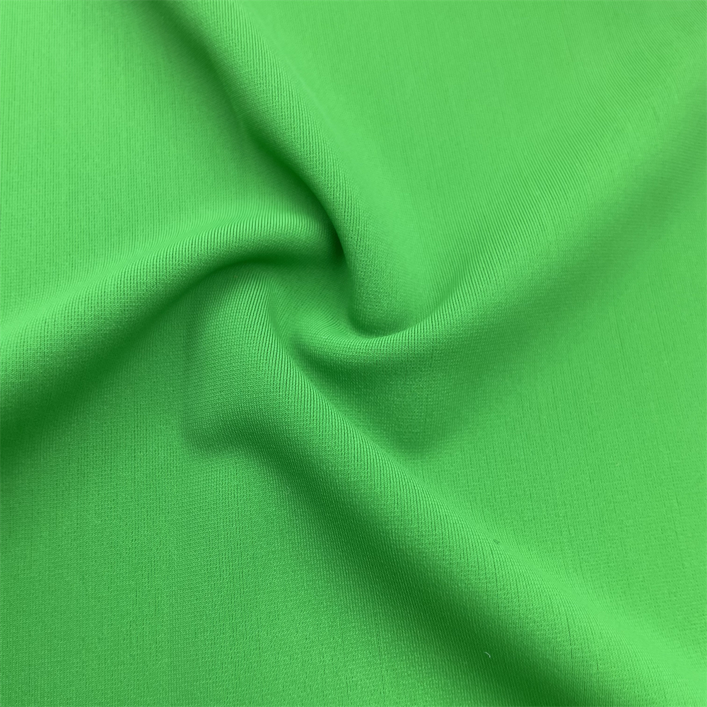 Breathable Waterproof 4 Way Stretch Tricot Knit Fabric for Gym Tights Width 142-155cm