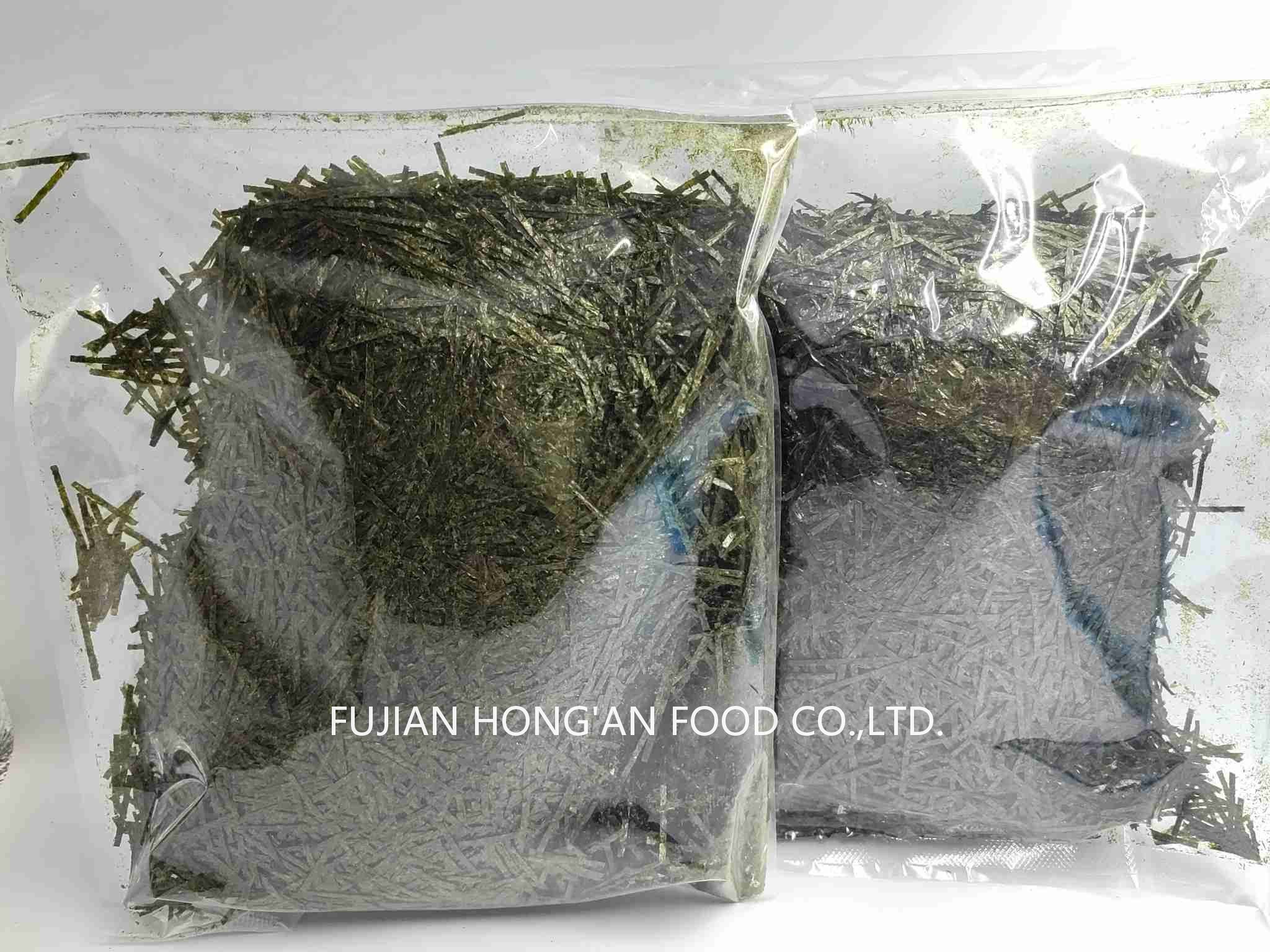 Pyropia Yenera Nori Strip Instant Korean Seasooned Roasted Seaweed With Individual Packaging