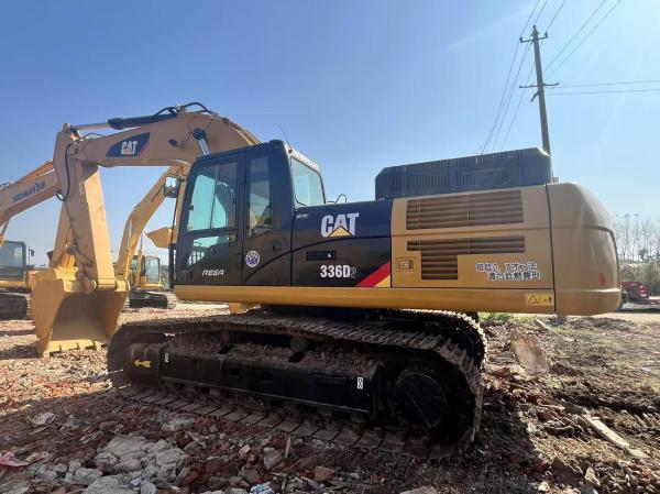 Second-hand Digger Caterpillar CAT336D2 Long Reach Excavator Boom Crawler
