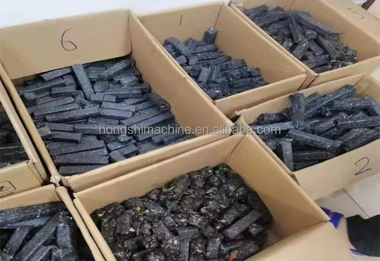 Fuel Cube Briquette Press / Solid Waste Cloth Biomass Pellet Machine For Recycle Plastic RDF Refuse Derived