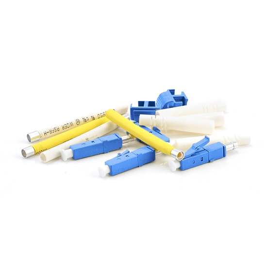 Exact Cables LC/UPC Converter Adapter for Simplex Singlemode Fiber Optic Connections