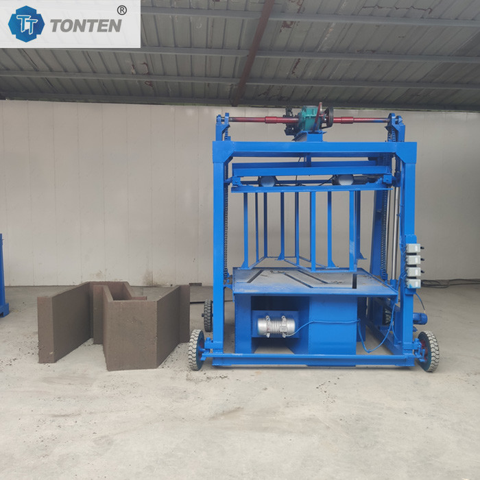 Small Mobile Cement Brick Machine Unburned Concrete Brick Machine
