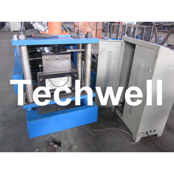 15m/Min 0.8mm Seamless Rainwater Gutter Machine With Hydraulic Decoiler