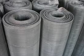 High Strengt Stainless Steel Woven Wire Mesh Filter Cloth Customized Length