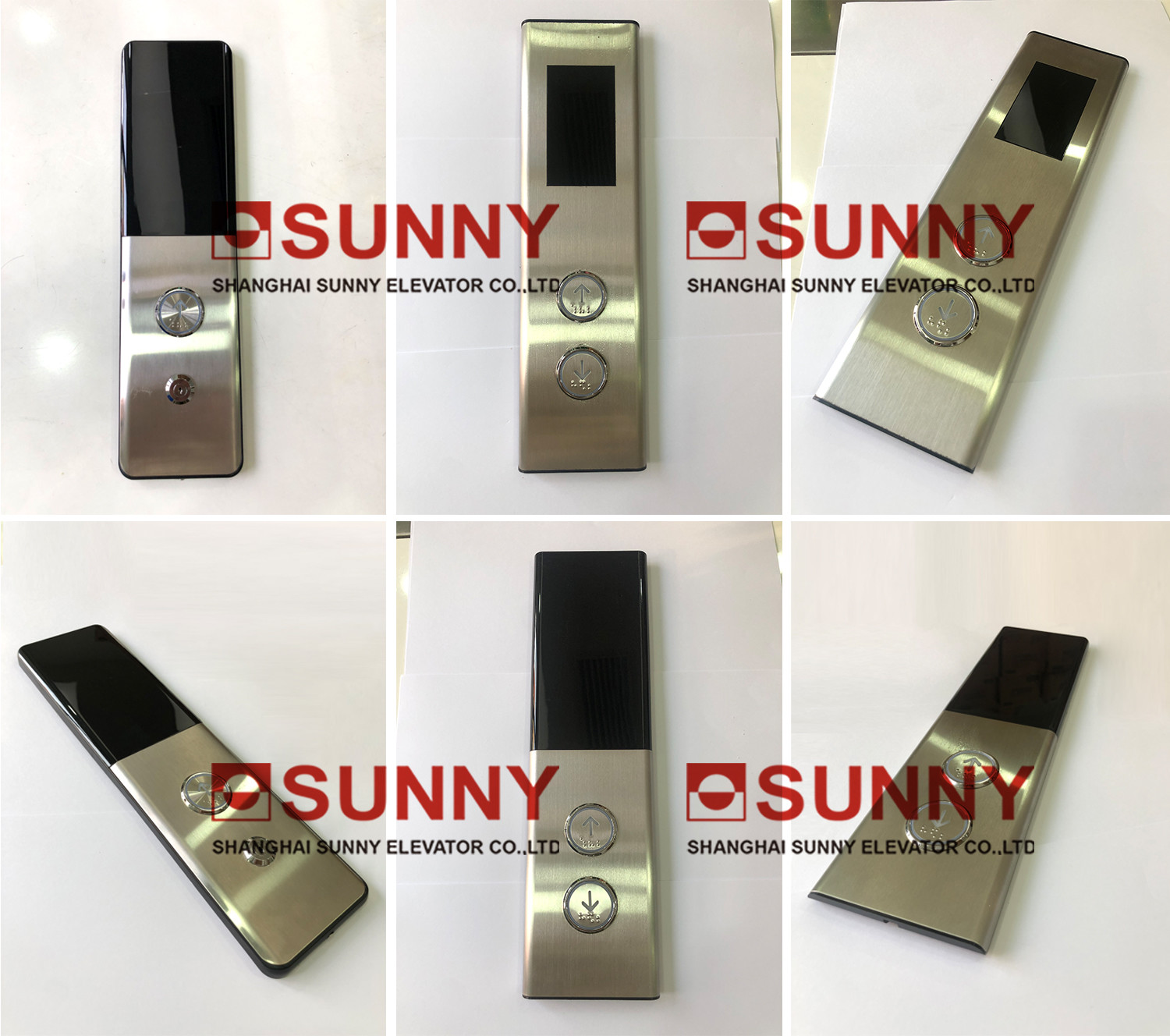 Gold Color Dot Matrix Elevator Cop Lop With Lift Control Panel