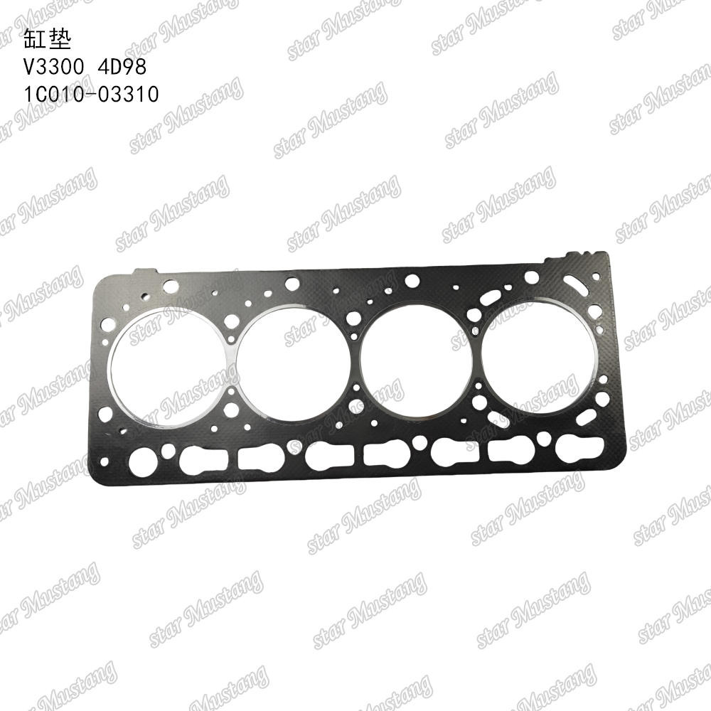 V3300 4D98 Cylinder Head Gasket Graphite 1C010-03310 Suitable For Kubota Engine
