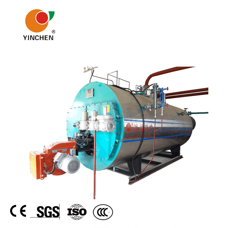 Pharmaceutical Industry Gas Fired Steam Boiler 1-2.5Mpa Rated Steam Pressure