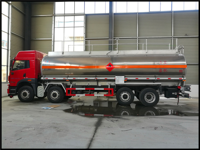 FAW 26-28cub 260 Horsepower Front Four Rear Six (8x2) Aluminum Alloy Chemical Vehicle Special Truck Special Transport Truck