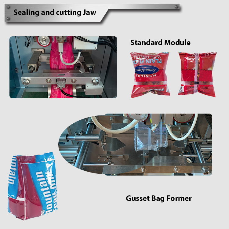 Soy Sauce Auto Vertical Liquid Filling Machine Fruit Pulp Jam Juice Shampoo Gel