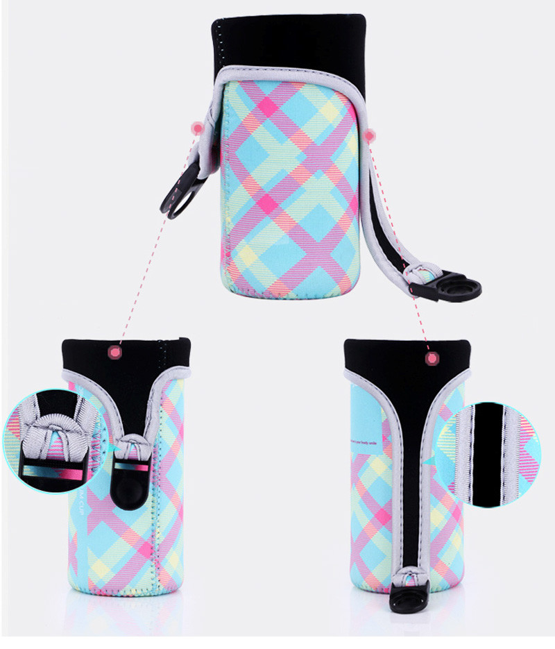 Waterproof Portable Glass Insulated Neoprene Bottle Sleeve Cover