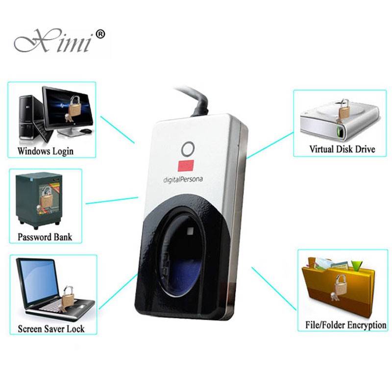 Digital Personal Original URU4500 USB Fingerprint Scanner Good Quality Optical Fingerprint Sensor Biometric Fingerprint Reader