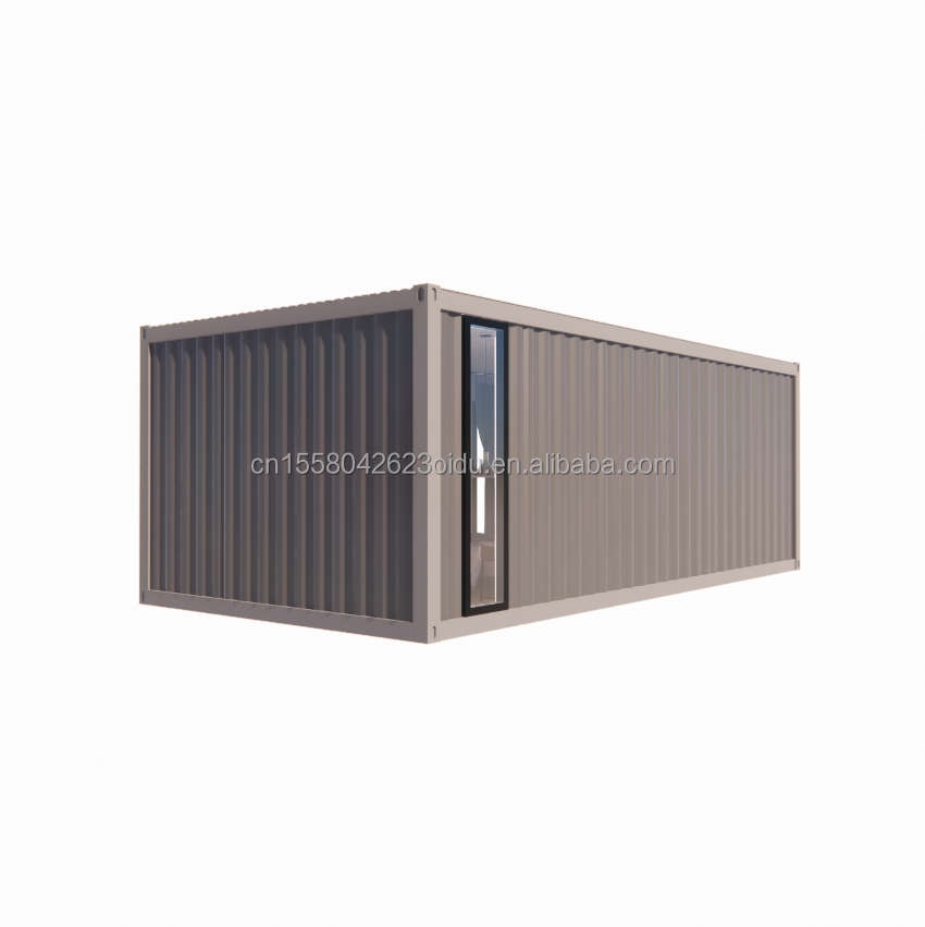30ft Portable Wooden Container House Durable Steel Structure for Marine Applications