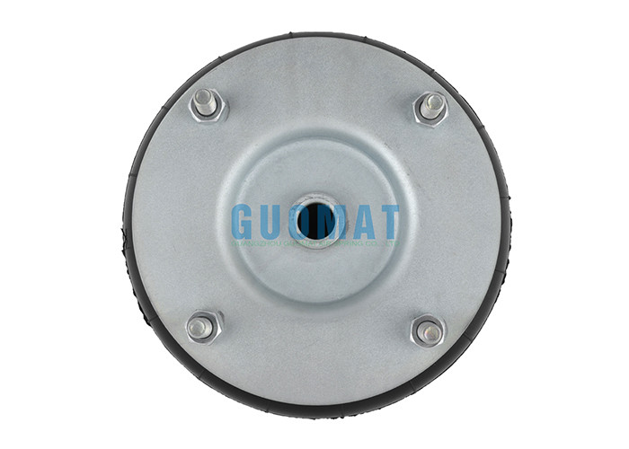 FS 138-8 DS Industrial Suspension Air Spring 8''X1 Single Convoluted Rubber Airbag With Flange Ring